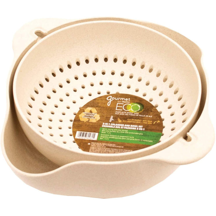 Starfrit Gourmet 2-In-1 Small Eco Colander And Bowl Set - SF0802810060000
