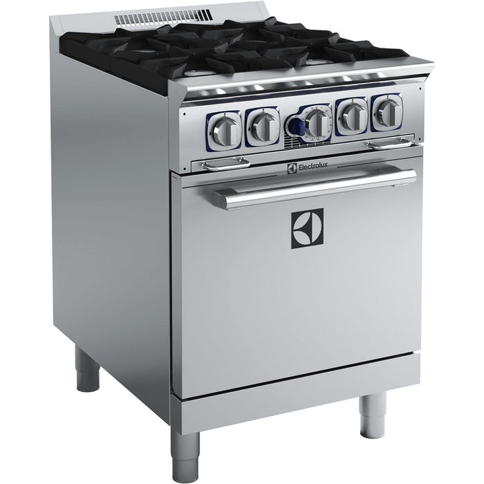 Electrolux 169105 Natural Gas 24" 4 Burner With Static Oven Base - 164,000 Btu - Nella Online