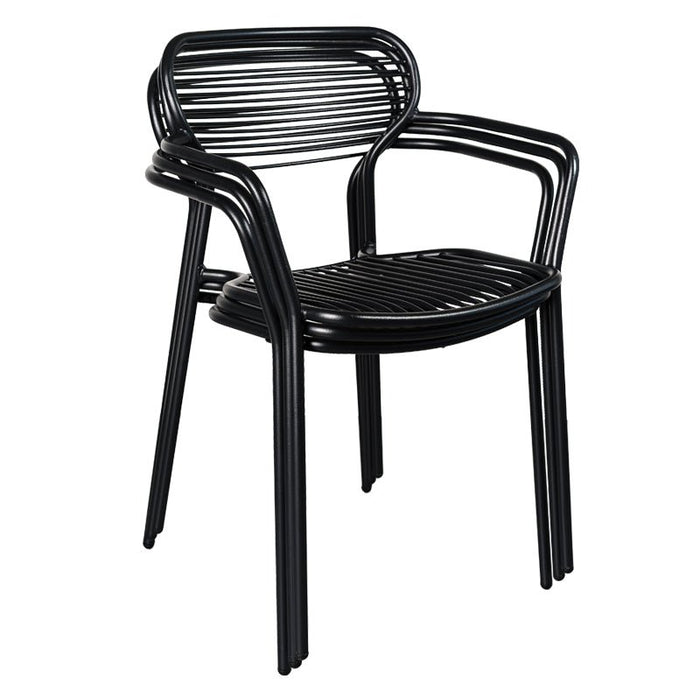 emu Apero 1301 Black Arm Chair - Nella Online