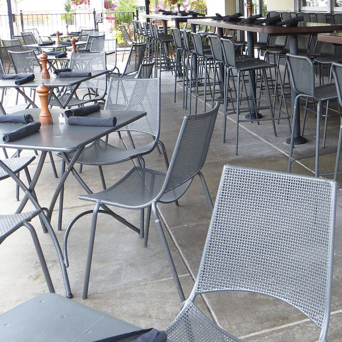 emu Topper 150 Antique Iron Indoor / Outdoor Side Chair - Nella Online