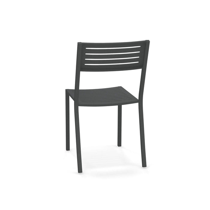 emu Segno 263 Antique Iron Outdoor Side/Armless Chair - Nella Online