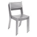 emu Segno 263 Antique Iron Outdoor Side/Armless Chair - Nella Online