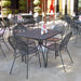 emu Sole 3402HD Heavy Duty Antique Iron Outdoor Side Chair - Nella Online