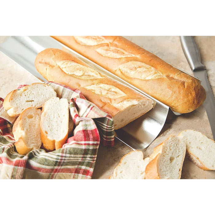 Fox Run 4628 18" Tin-Plated Steel French Baguette Pan