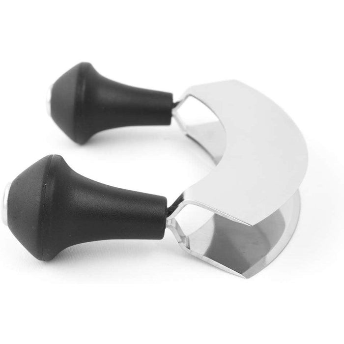 Fox Run 6607 5.5" Double Blade Mezzaluna Chopper with Safety Guard