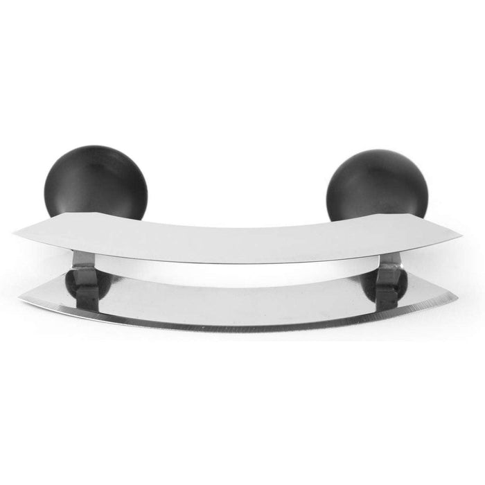 Fox Run 6607 5.5" Double Blade Mezzaluna Chopper with Safety Guard