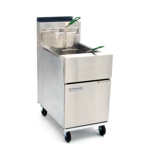 Pitco SG18-S 70-90 lbs. Stainless NG Deep Fat Fryer 