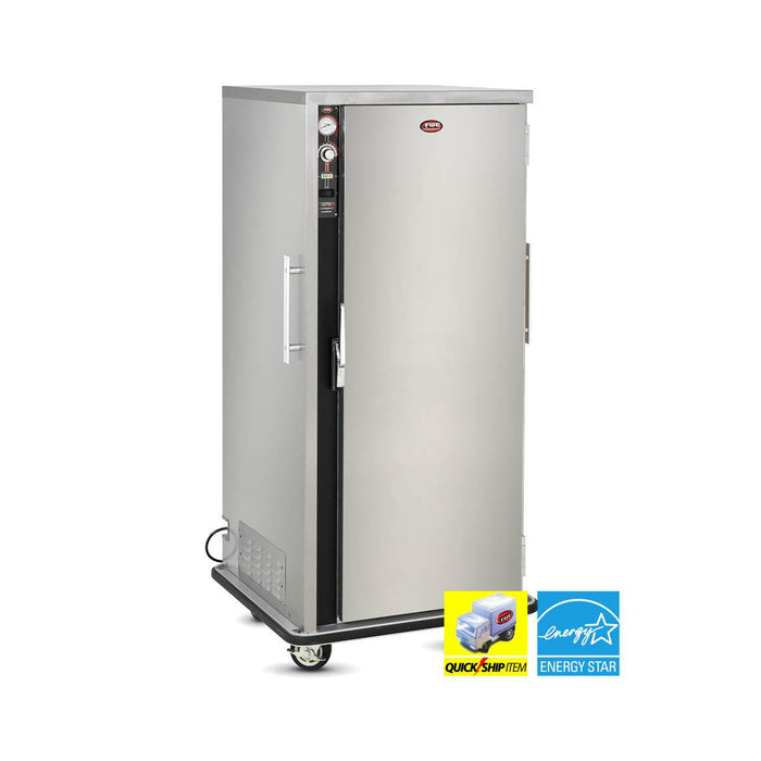 FWE UHS-12 32.75" Full-Size Humidified Heated Mobile Holding Cabinet with Thermostatic Control - 120V, 1 Phase - Nella Online