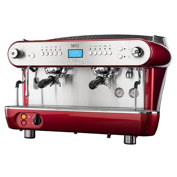 Gaggia Deco 2GR Espresso Machine Red — Nella Online
