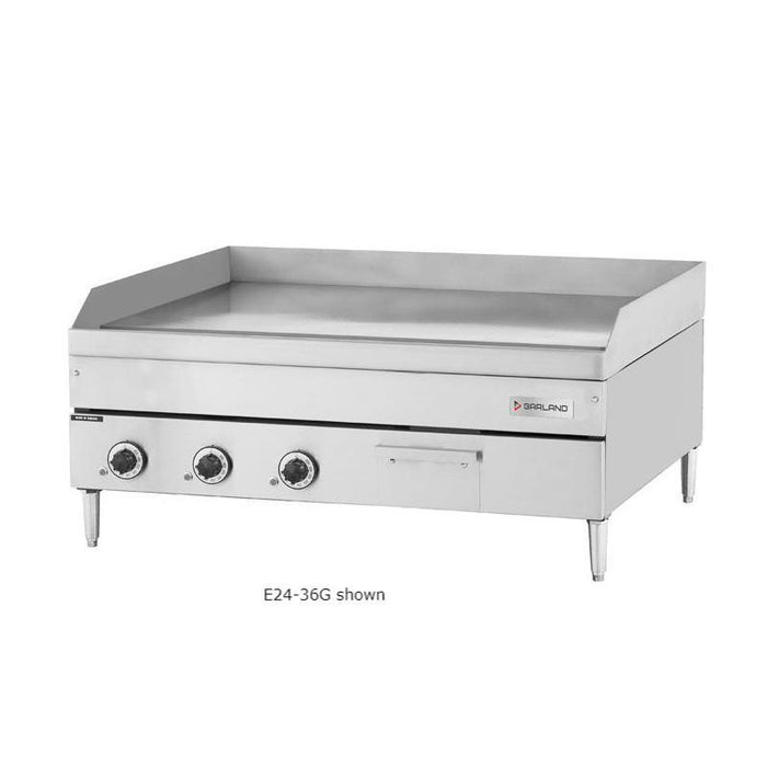 Garland E24-24G 24" Countertop Electric Griddle - 208/240V, 1/3 Phase - Nella Online
