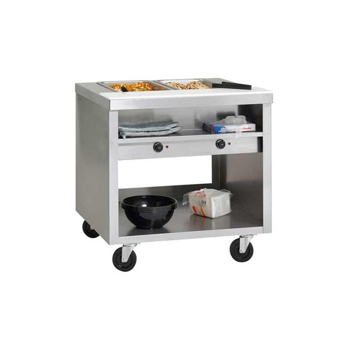Garland EHEI48C E-Chef 3-Pan Hot Food Table - 208-230V, 1 Phase - Nella Online