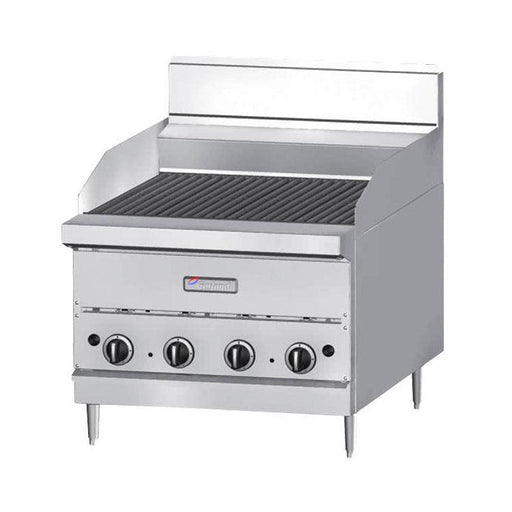 Garland G36-BRL 36" Countertop Natural Gas G Series Charbroiler - 90,000 Btu - Nella Online