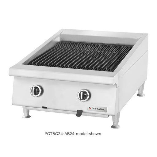 Garland GTBG36-AB36 36" Ceramic Briquette Gas Charbroiler with Adjustable Grates - 90,000 BTU - Nella Online