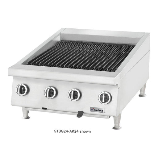 Garland GTBG48-AR48 48" Natural Gas Radiant Charbroiler with Adjustable Grates - 144,000 BTU - Nella Online