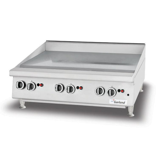 Garland GTGG36-G36M 36" Heavy-Duty Countertop Gas Griddle with Manual Control - 81,000 BTU - Nella Online