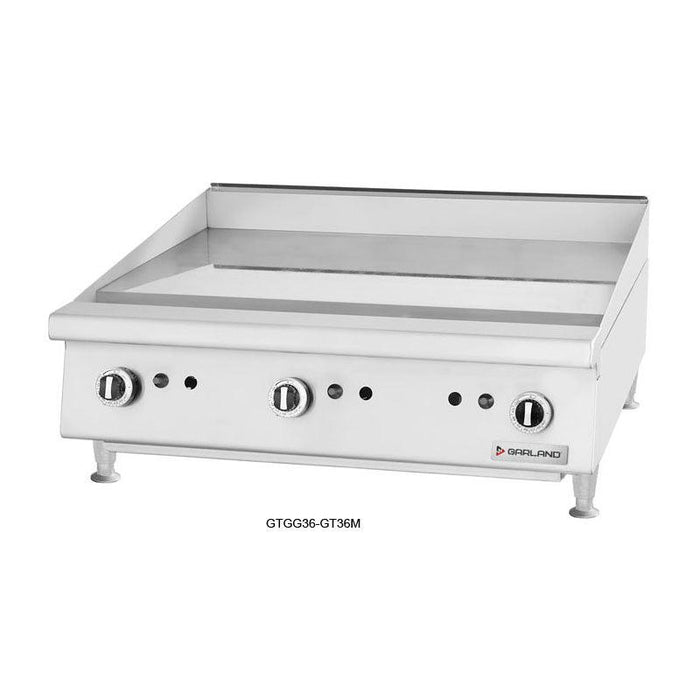 Garland GTGG72-GT72M 72" Heavy-Duty Countertop Gas Griddle with Thermostatic Control - 168,000 BTU - Nella Online