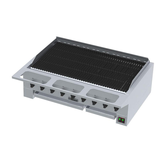 Garland HEEGM-48CL 48" High Efficiency Radiant Charbroiler - 130,500 BTU - Nella Online