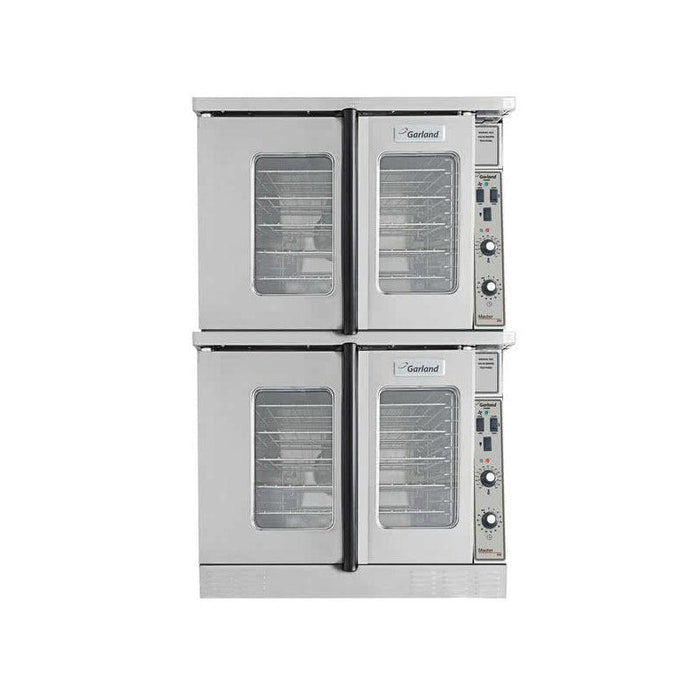 Garland MCO-GS-20-ESS 38" Full-Size Double Deck Natural Gas Convection Oven with Analog Control - 120V/60,000BTU - Nella Online