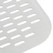 GI Metal A-32RF/120 Azzurra 13” Anodized Aluminum Square Perforated Pizza Peel with 47” Handle - Nella Online