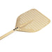 GI Metal Gold 16" Aluminum Square Perforated Pizza Peel with 71" Handle - AV-41RF/180 - Nella Online