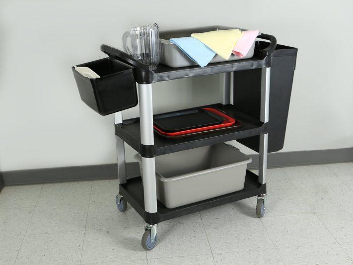 Globe Utility Cart - Black - 5001 - Nella Online