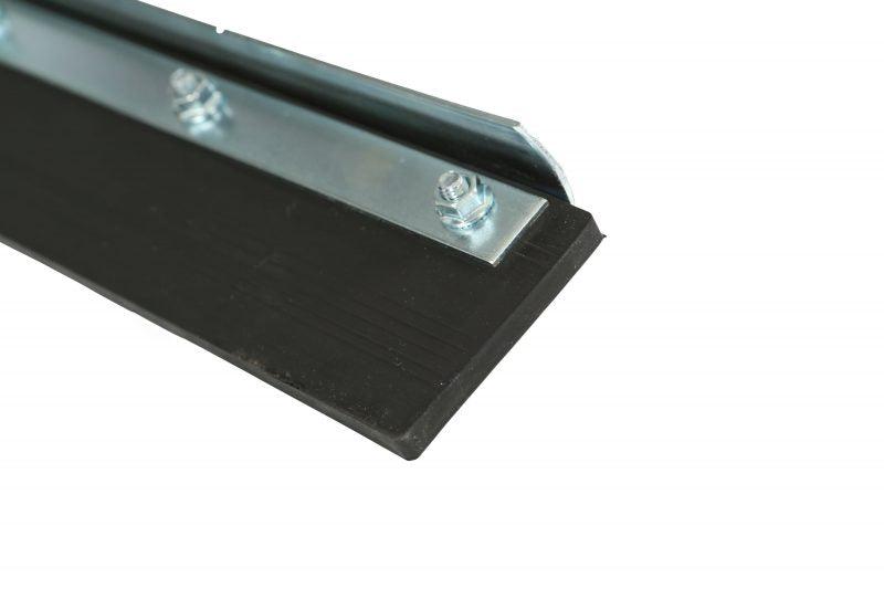 Globe 4092 18" Heavy-Duty Black Rubber Straight Squeegee - Nella Online