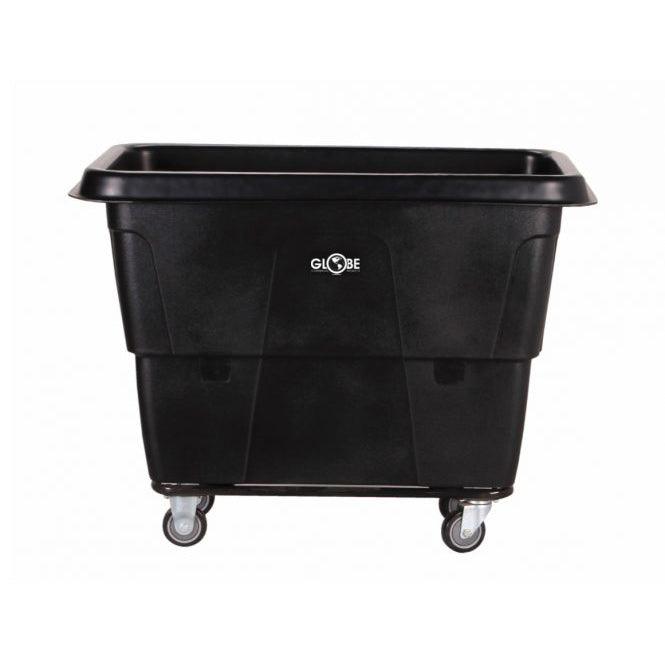 Globe 5702 8 Cu. Ft. Black Cube Truck - 500 lbs Loading Capacity - Nella Online