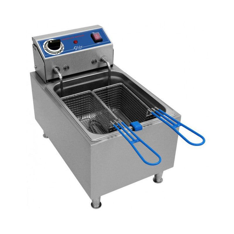 Globe PF10EC 10 Lb. Electric Countertop Fryer 120V — Nella Online