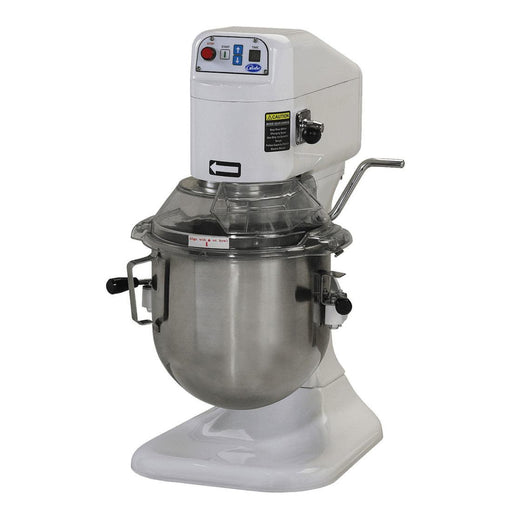 Globe SP08 8 Qt. Planetary Countertop Power Mixer with Touch Pad and Digital Timer - 1/4 hp - Nella Online