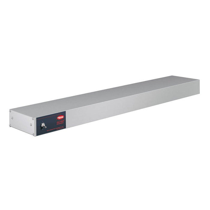 Hatco GRAH48 48" Glo-Ray Aluminum Infrared Strip Heater With Toggle Controls - 1100W - Nella Online