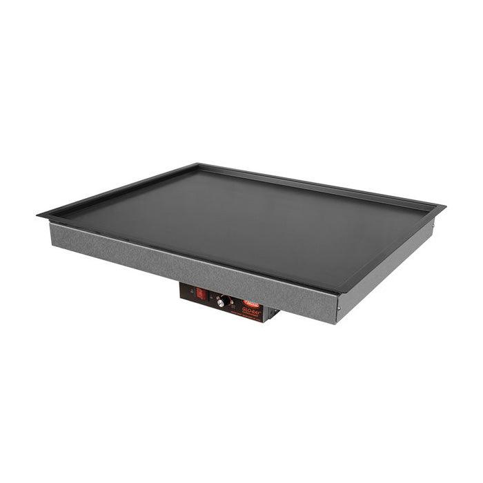 Hatco GRSBF-42-O 43.5" Glo-Ray Built-In Rectangular Heated Shelf Warmer with Recessed Top - 120V/1,270W - Nella Online