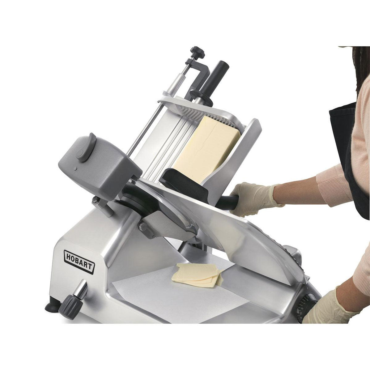 Hobart EDGE13 13" Manual Meat Slicer 0.5 hp — Nella Online