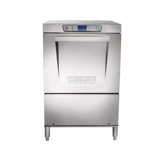 Hobart LXeH-30 Hot Water Sanitizing Undercounter Dishwasher with 30 amp Breaker- 120/208V - Nella Online