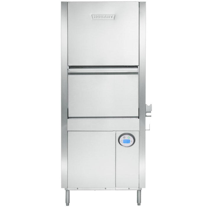 Hobart PW10-1 High Temperature Dishwasher with Booster Heater - 208-240V, 3 Phase - Nella Online
