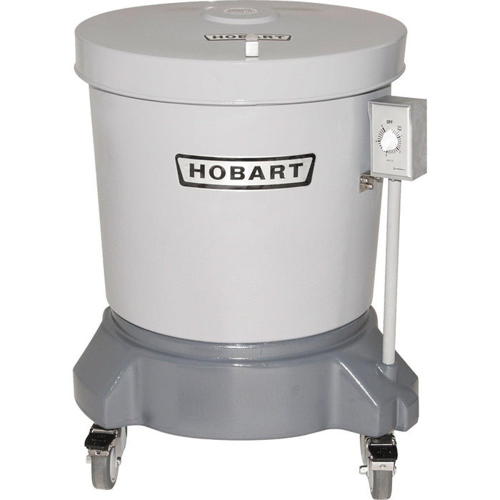 Hobart SDPE-11 20-Gallon Electric Polyethylene Salad Dryer - 0.25 HP - 115V