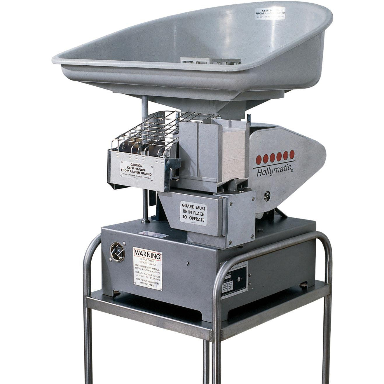 thumbnail interactive-video image 1 of Hopper Top – New Style – Fits HollyMatic SUPER 54 Patty Machine – OEM Part 00007113 1 of 5
