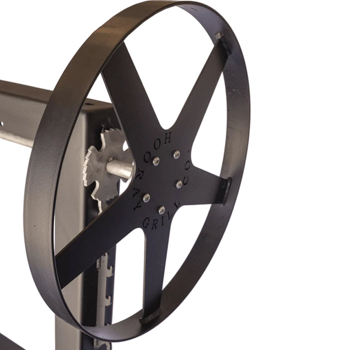 Hooray Grill Company 30" Open Fire Grill with Rotisserie