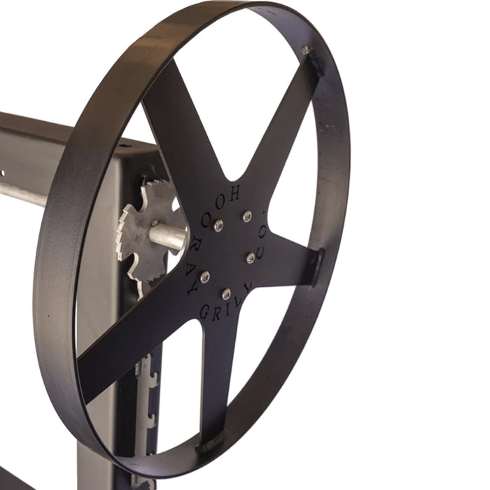 Hooray Grill Company 40" Open Fire Grill with Rotisserie