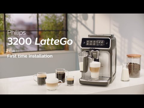 Philips Series 3200 Philips 3200 Lattego Setup Coffee Grounds