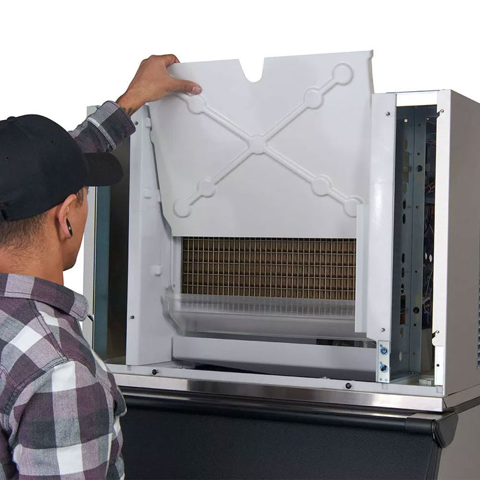 Ice-O-Matic CIM0520HA 22" Elevation Series Air Cooled Ice Machine - Half Size Cube - 561 Lbs - Nella Online