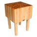 John Boos 35" x 35" Maple Top Butcher Block Work Table - AA10 - Nella Online