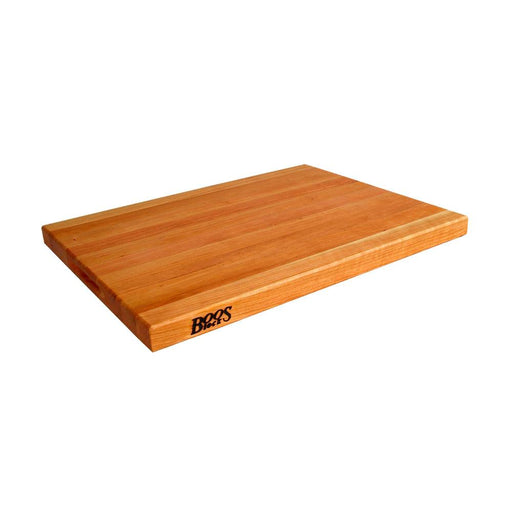 John Boos 18" x 12" Cherry Edge Grain Cutting Board - CHY-1812175-SSF - Nella Online