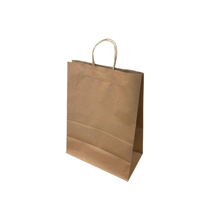 Kesgi FI662063 13" x 7"x 17" Brown Kraft Paper Bag - 200 Bags/Box - Nella Online