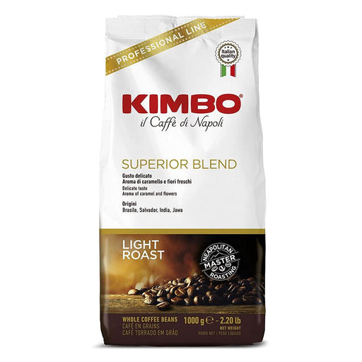 KIMBO Superior Blend Whole Bean Espresso 2.2 Lbs - Nella Online