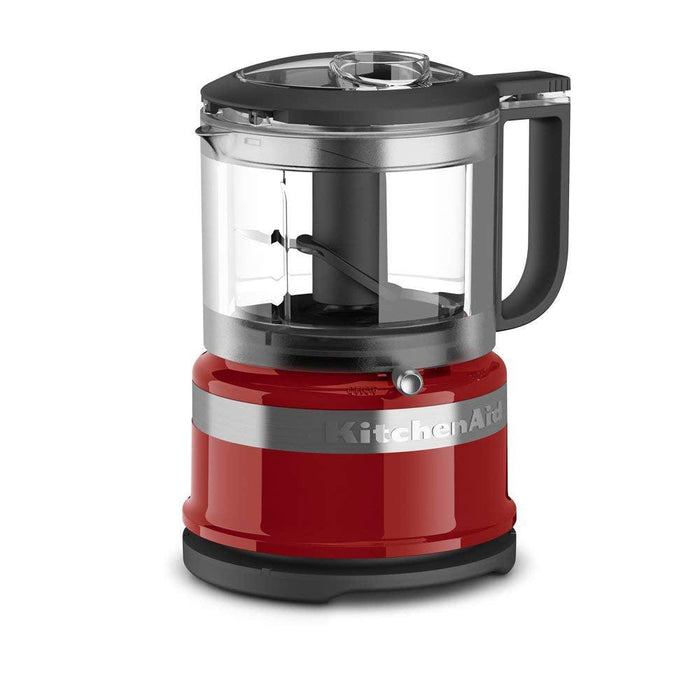 KitchenAid KFC3516ER 3.5-Cup Mini Food Processor with Compact and Lightweight Design - Empire Red - Nella Online