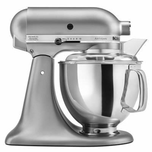 KitchenAid KSM150PSCU 5 Qt. Artisan Tilt Head Countertop Stand Mixer - Contour Silver - Nella Online