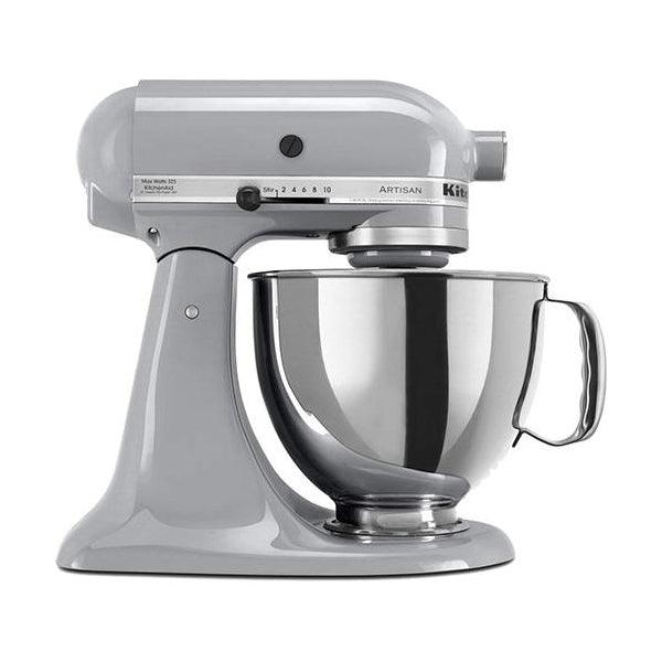 KitchenAid Metallic Chrome 5 Qt. Artisan Tilt Head Countertop