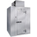 Kolpak 6' x 6' x 7' 6" Indoor Walk-In Cooler with Aluminum Floor - QS7-066-CT - Nella Online