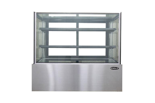 Kool-It 48” Flat Glass Dry Display Case - KBF-48D - Nella Online