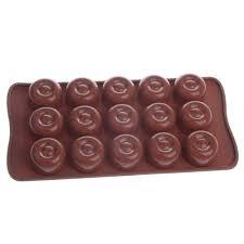 La Patisserie CS-CH-RO Circle Silicone Chocolate Mold - Nella Online